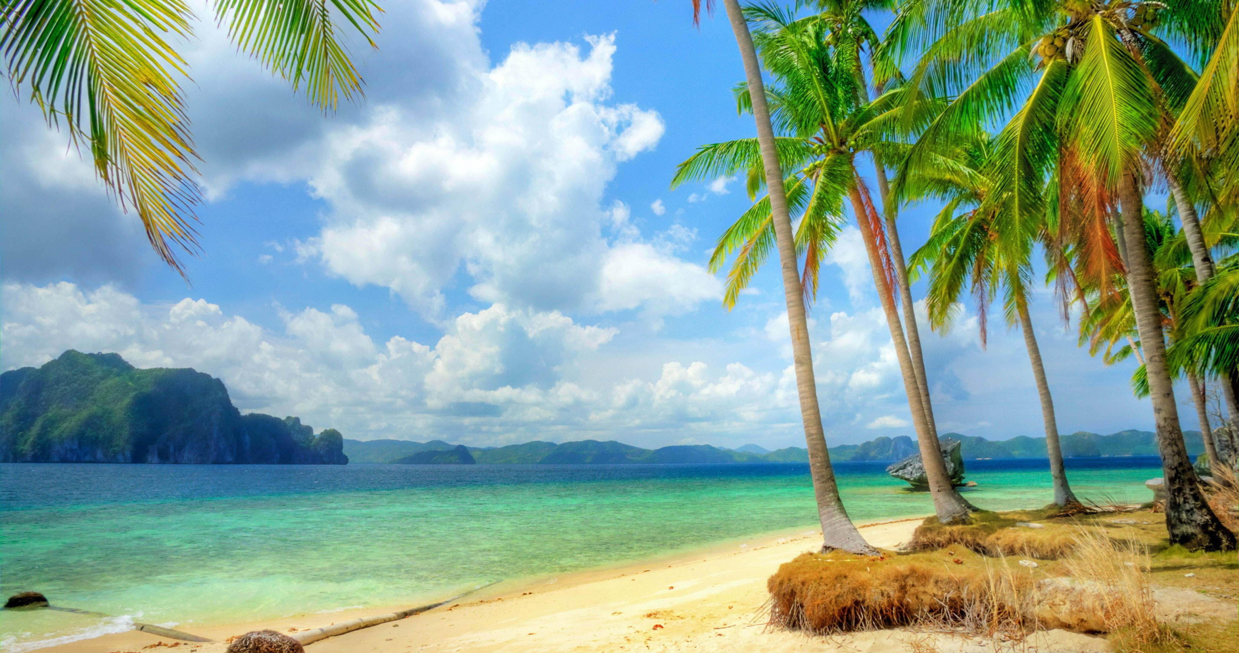 Escenas de Playa Tropical para Escritorio Fondos de pantalla