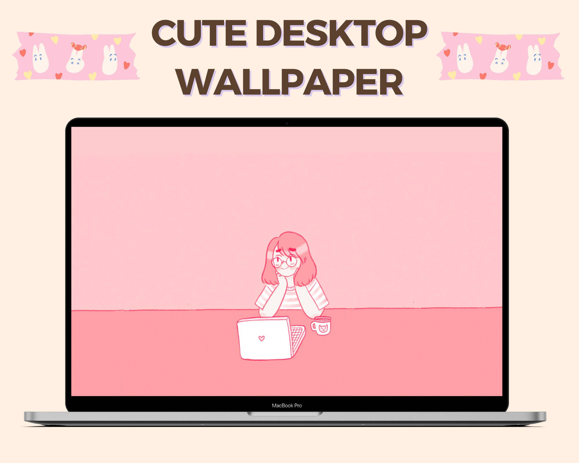 Escritorio de Computadora Estética Kawaii Fondos de pantalla