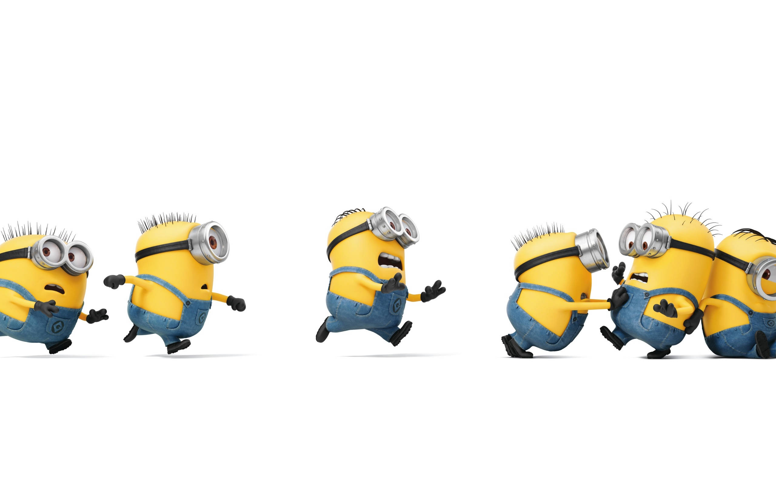 Escritorio de Minions Corriendo Fondos de pantalla