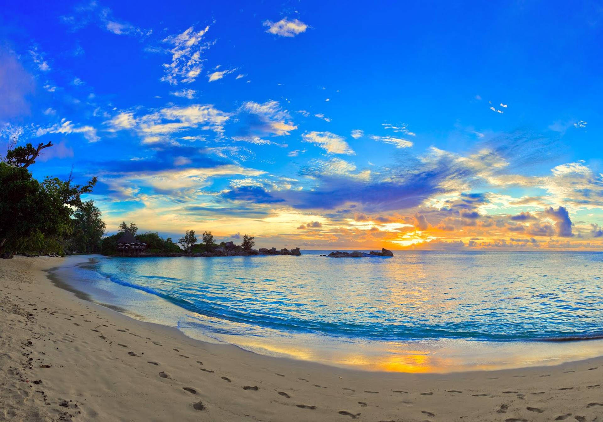 Escritorio de Playa Tropical Veraniego Fondos de pantalla