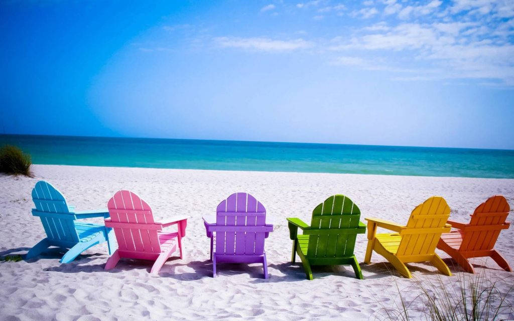 Escritorio de Verano Colorido Fondos de pantalla