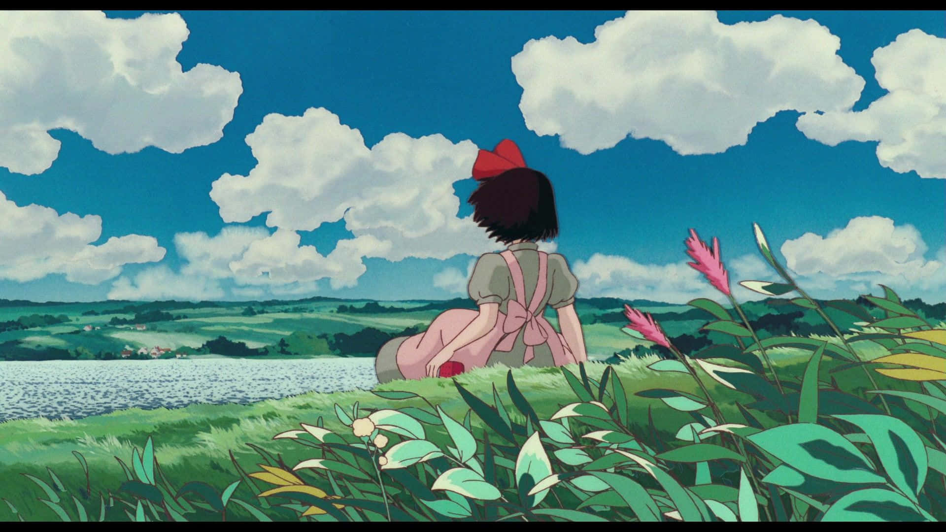 Escritorio Estético de Kiki de Studio Ghibli Fondos de pantalla
