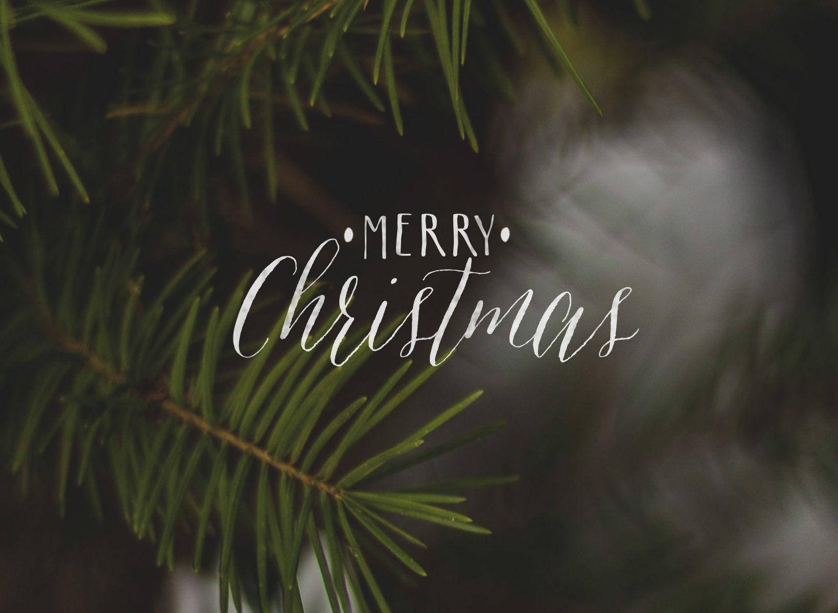 Escritorio Estético de Feliz Navidad Fondos de pantalla