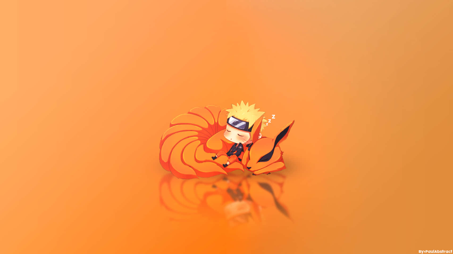 Escritorio genial de Naruto con Chibi Kurama Fondos de pantalla