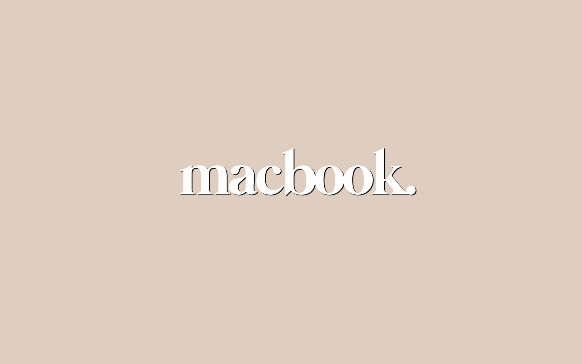 Escritorio Minimalista Estético de Macbook Fondos de pantalla