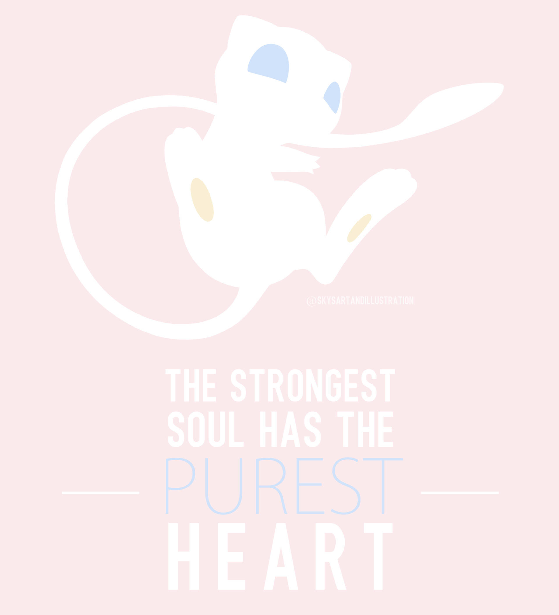 "Escucha a tu corazón, él sabe el camino" - Mew Fondos de pantalla