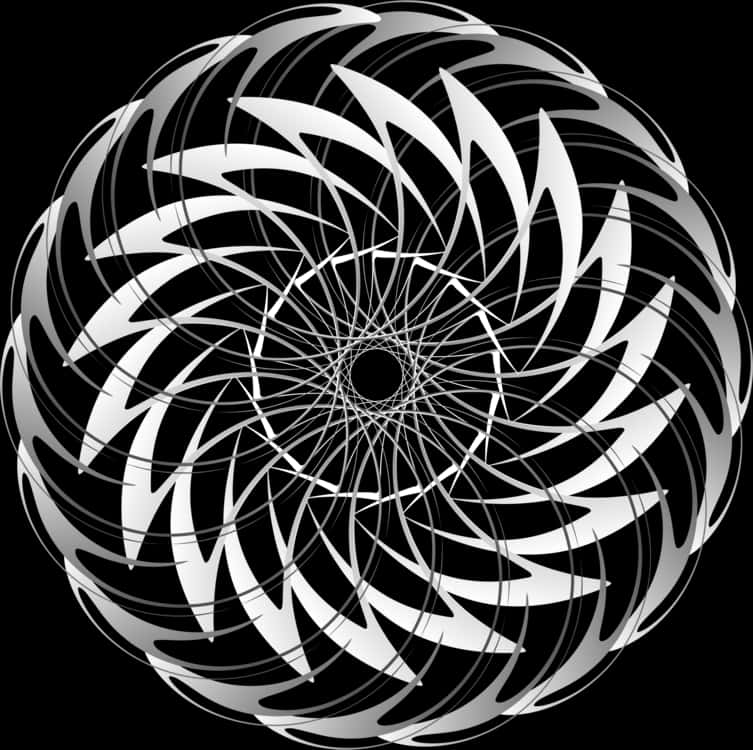 Esfera de Ilusión Óptica Monocromática Fondos de pantalla
