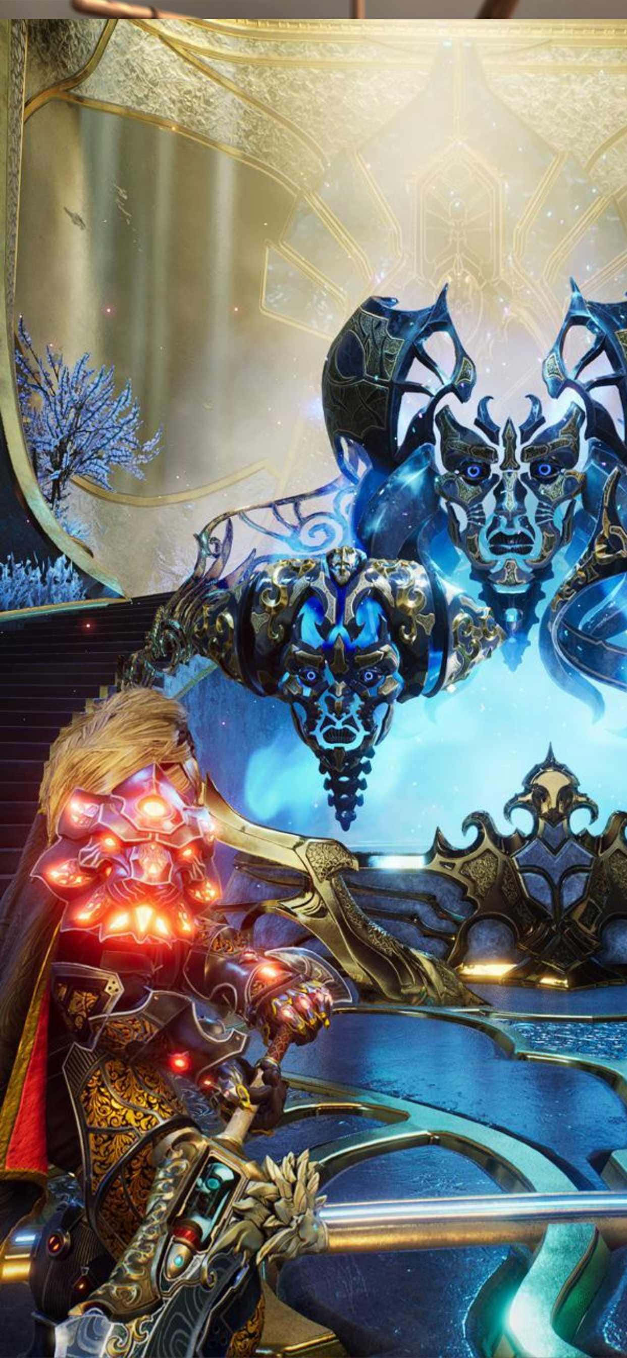 Espectacular fondo de Godfall para iPhone XS Max Fondos de pantalla