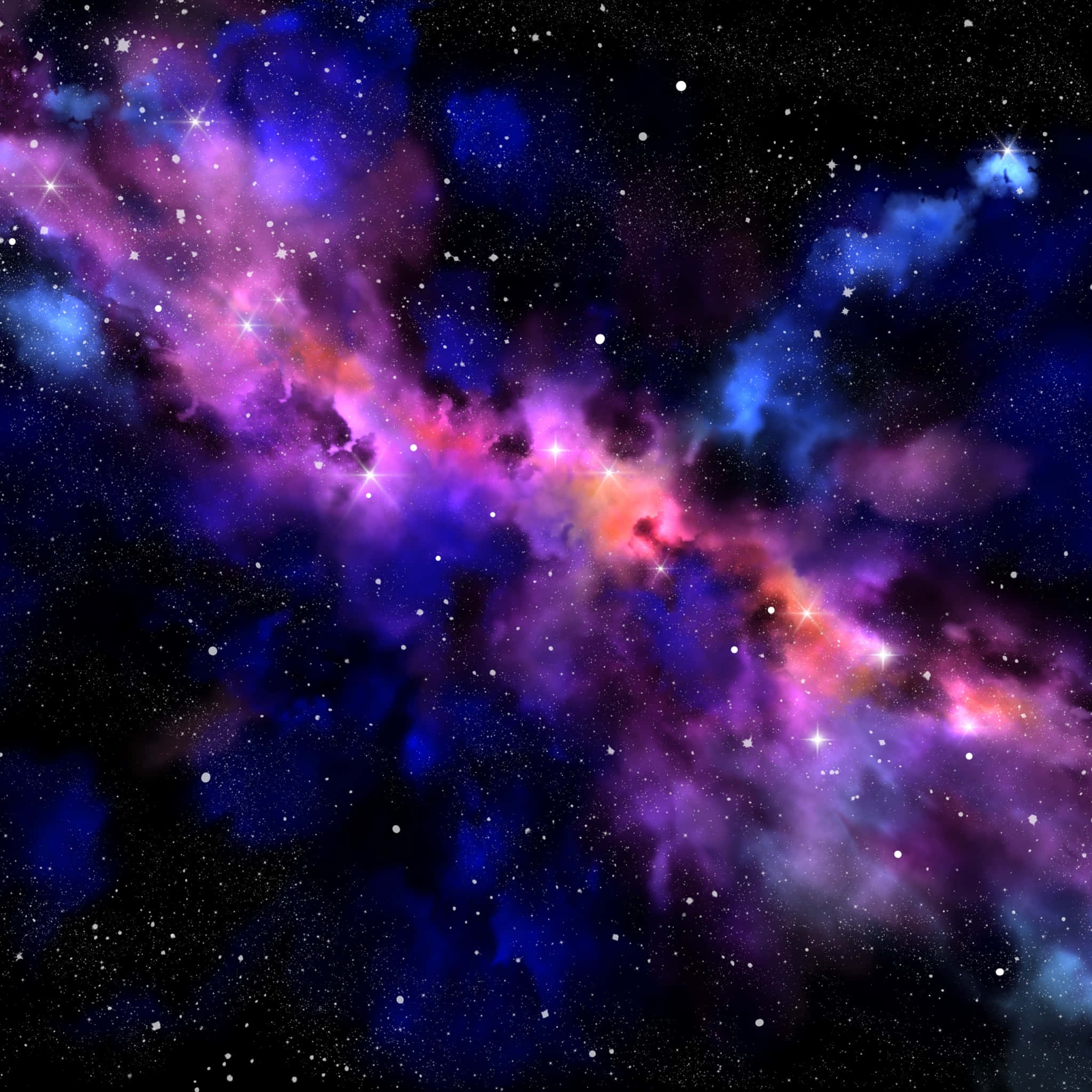 Espectáculo hipnotizante de estrellas galácticas Fondos de pantalla