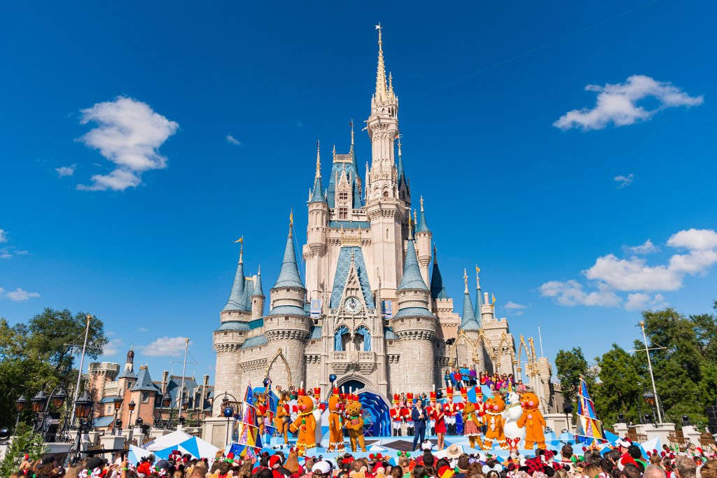 Espectáculo navideño de Disneyworld Fondos de pantalla