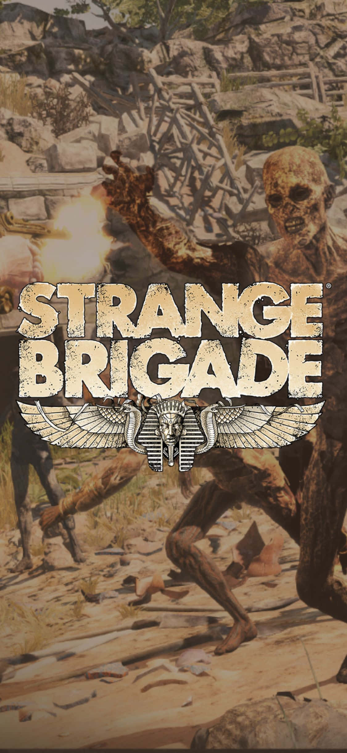 Esqueletos Zombis Corriendo Fondo iPhone X Strange Brigade Fondos de pantalla