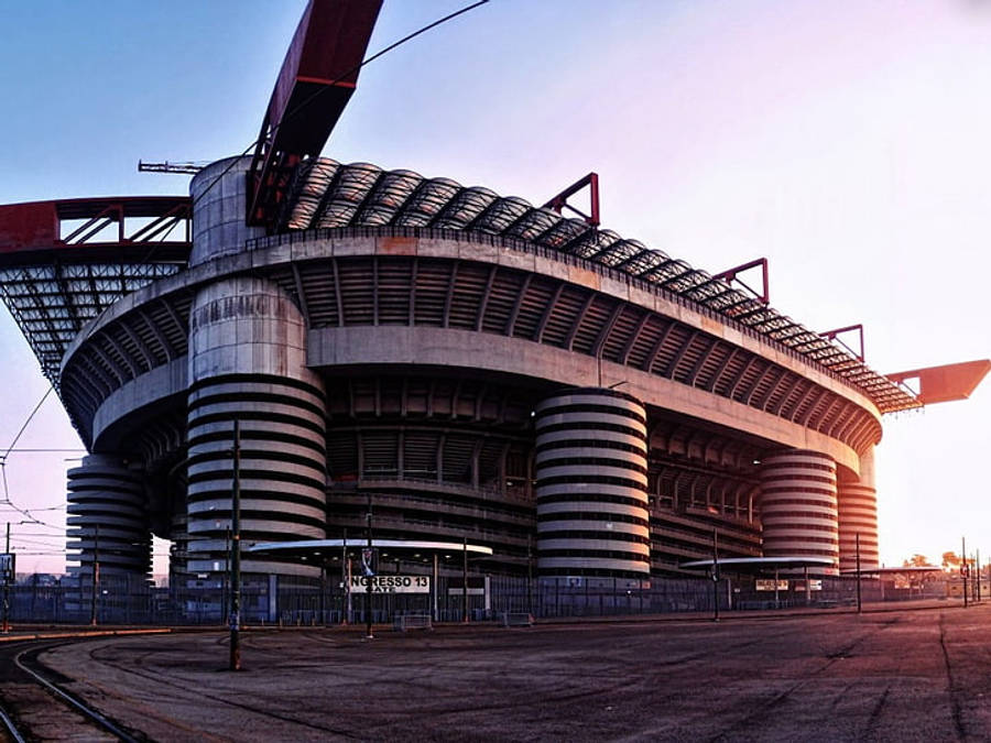 Estadio San Siro en Milán Fondos de pantalla