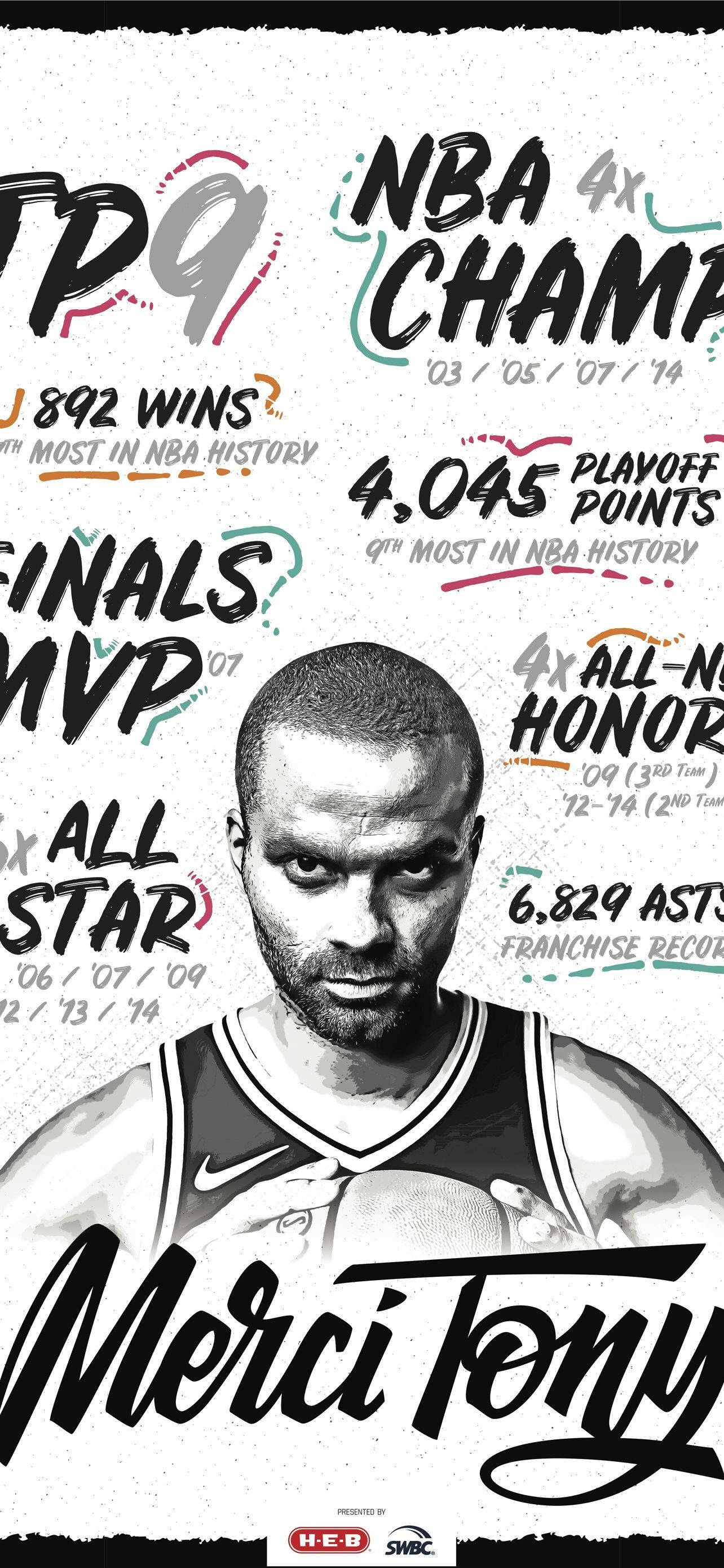 Estadísticas de Baloncesto de Tony Parker Fondos de pantalla
