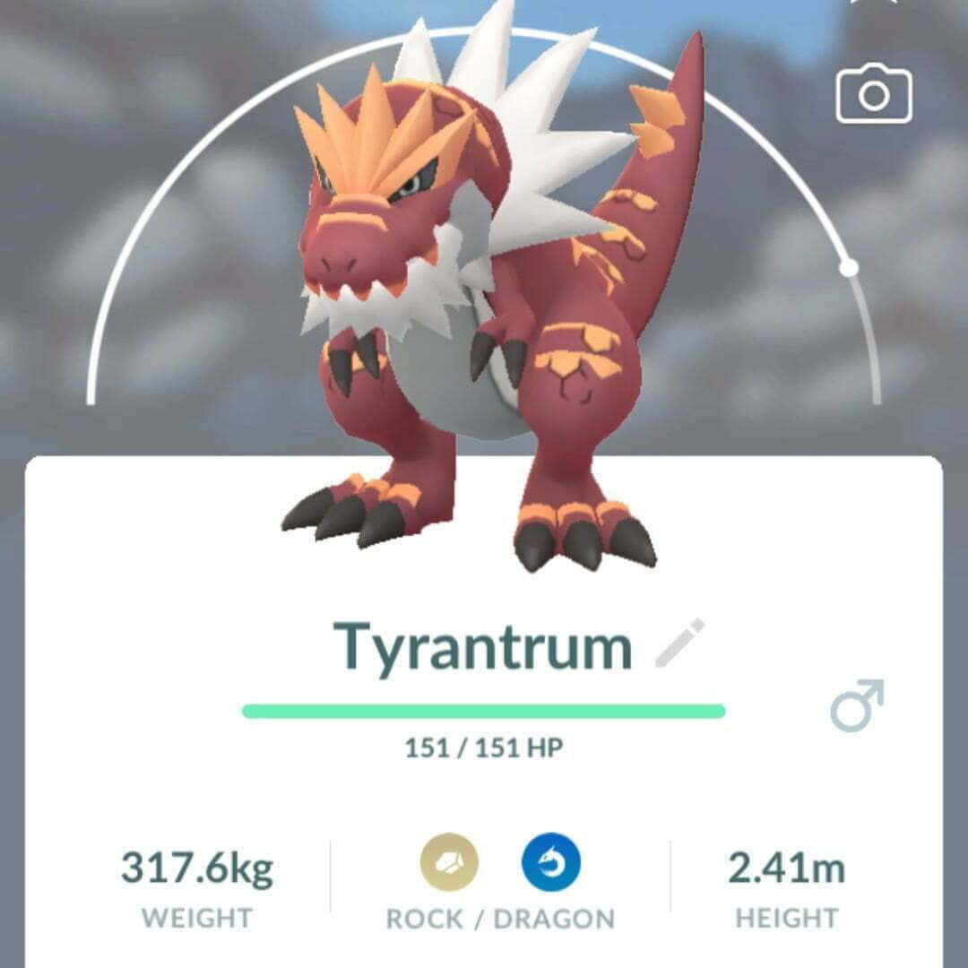 Estadísticas de Tyrantrum en Pokémon Go Fondos de pantalla