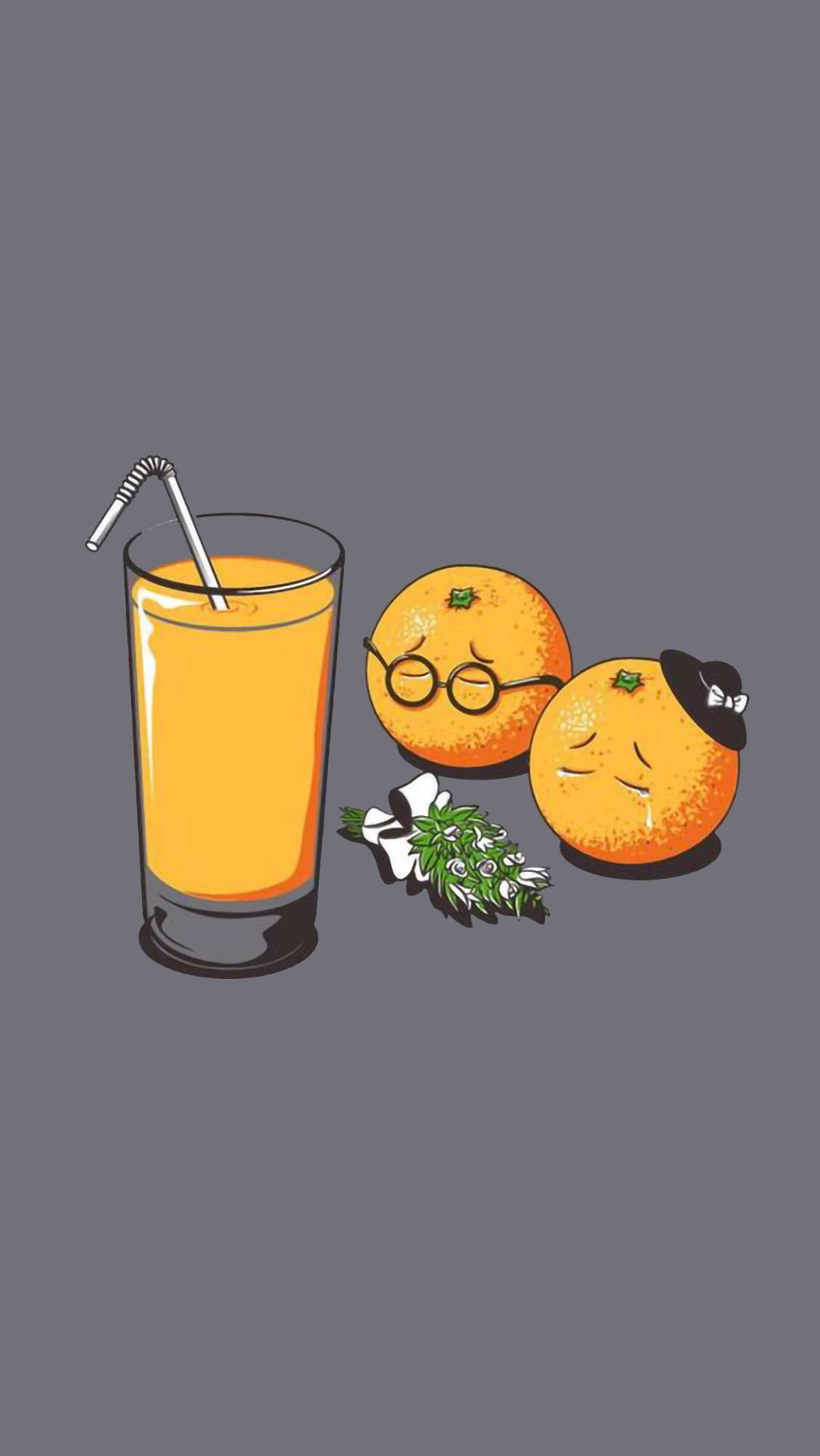 Estado de ánimo peculiar matutino con delicias frutales Fondos de pantalla