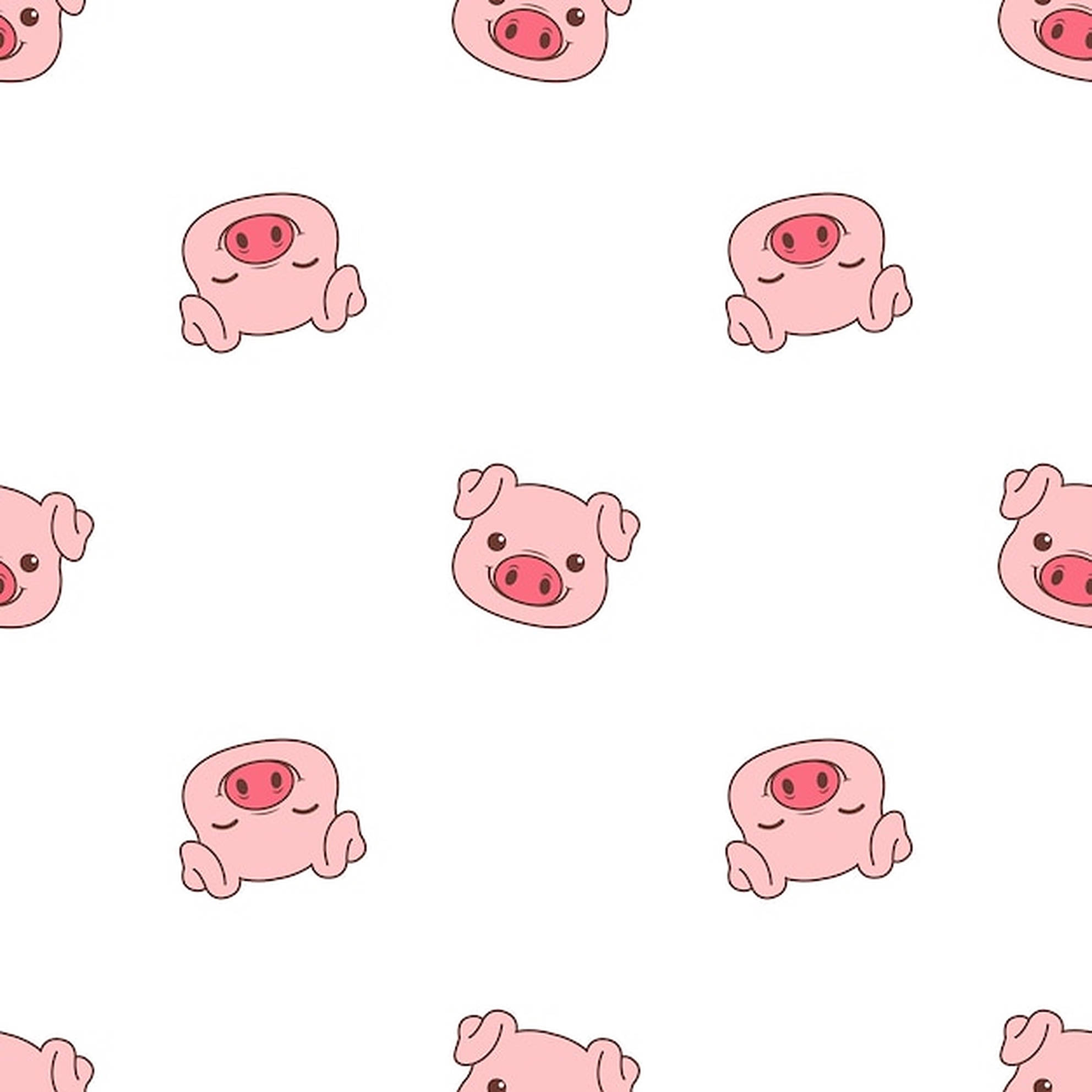 Estampado de Cabeza de Cerdo Tierno Fondos de pantalla