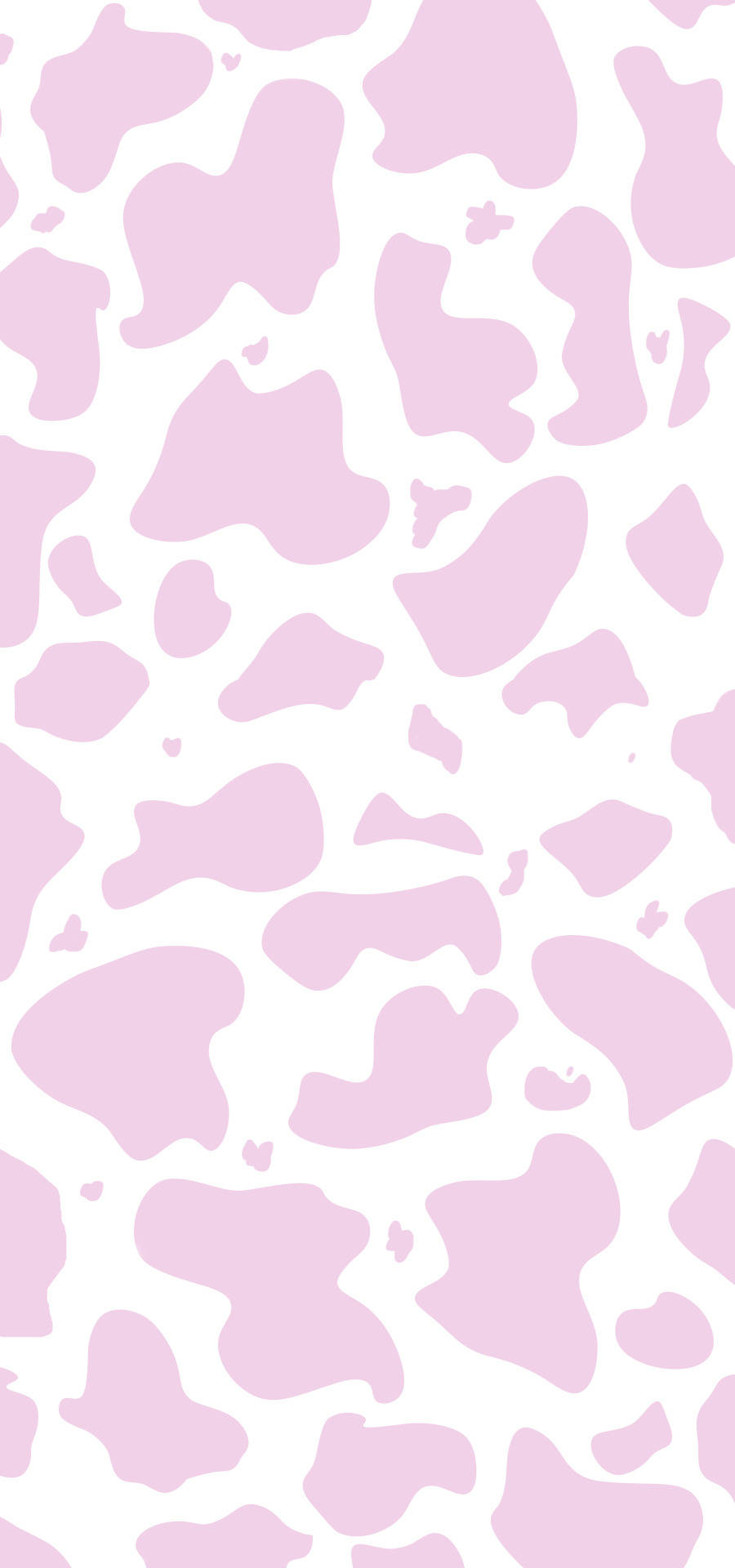 Estampado de Vaca con Lunares Rosa Pastel Fondos de pantalla