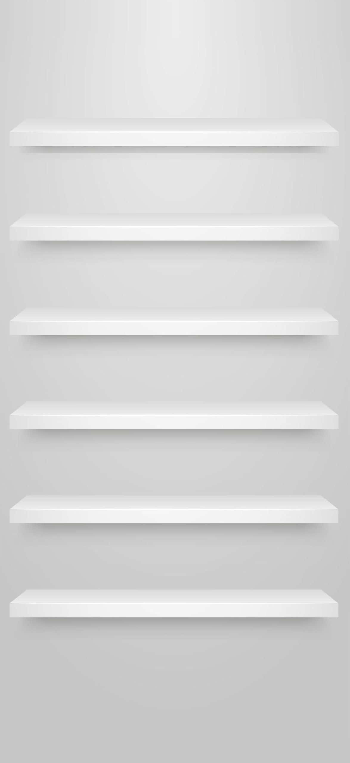 Estantes Blancos iPhone Fondos de pantalla