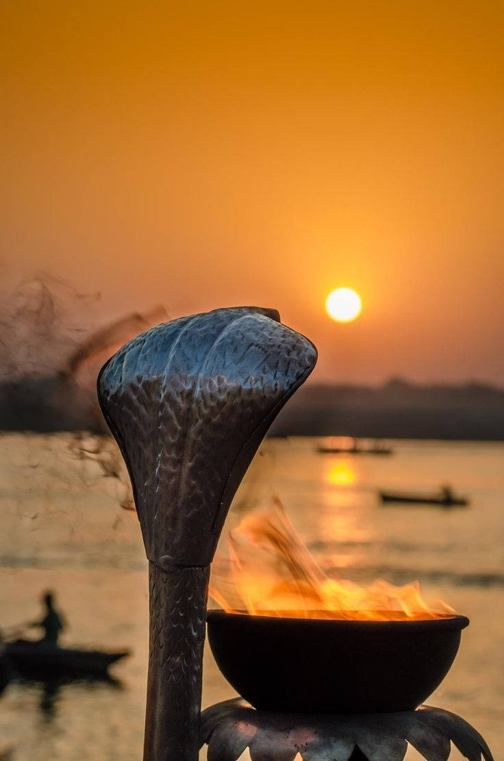 Estatua Cobra Mahakal Ujjain Fondos de pantalla