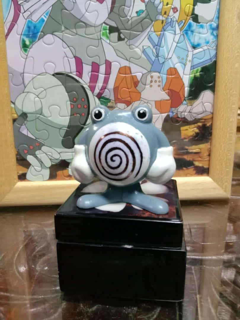 Estatua de cerámica de Poliwhirl Fondos de pantalla