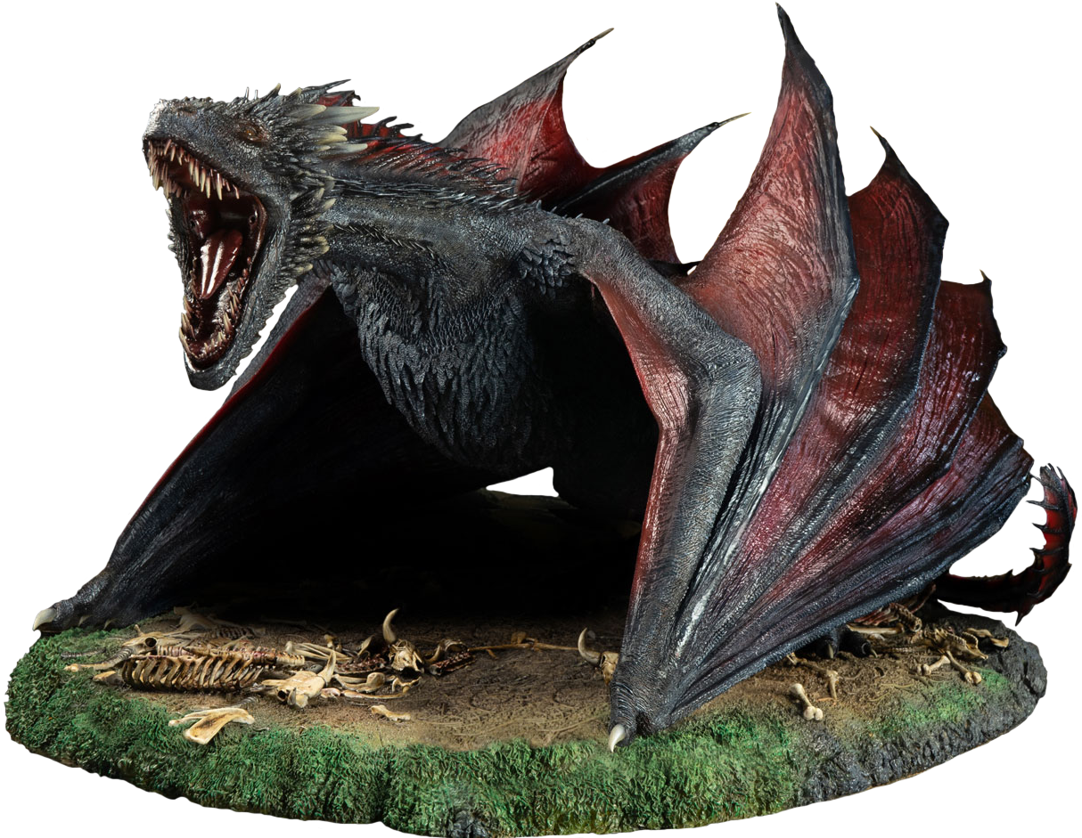 Estatua de Dragón Feroz de Game of Thrones Fondos de pantalla