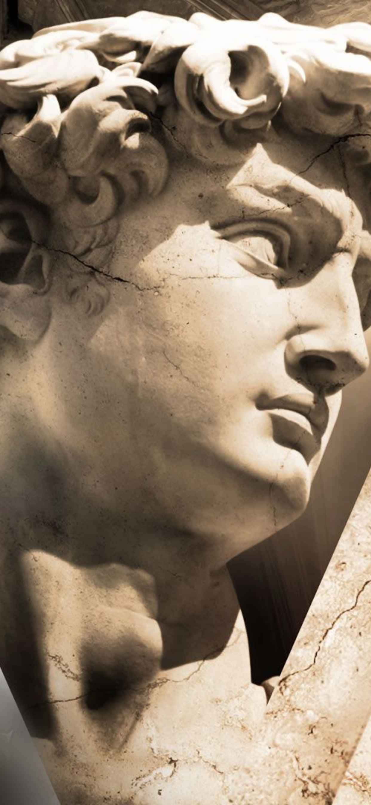 Estatua de un hombre con cabeza Fondos de pantalla