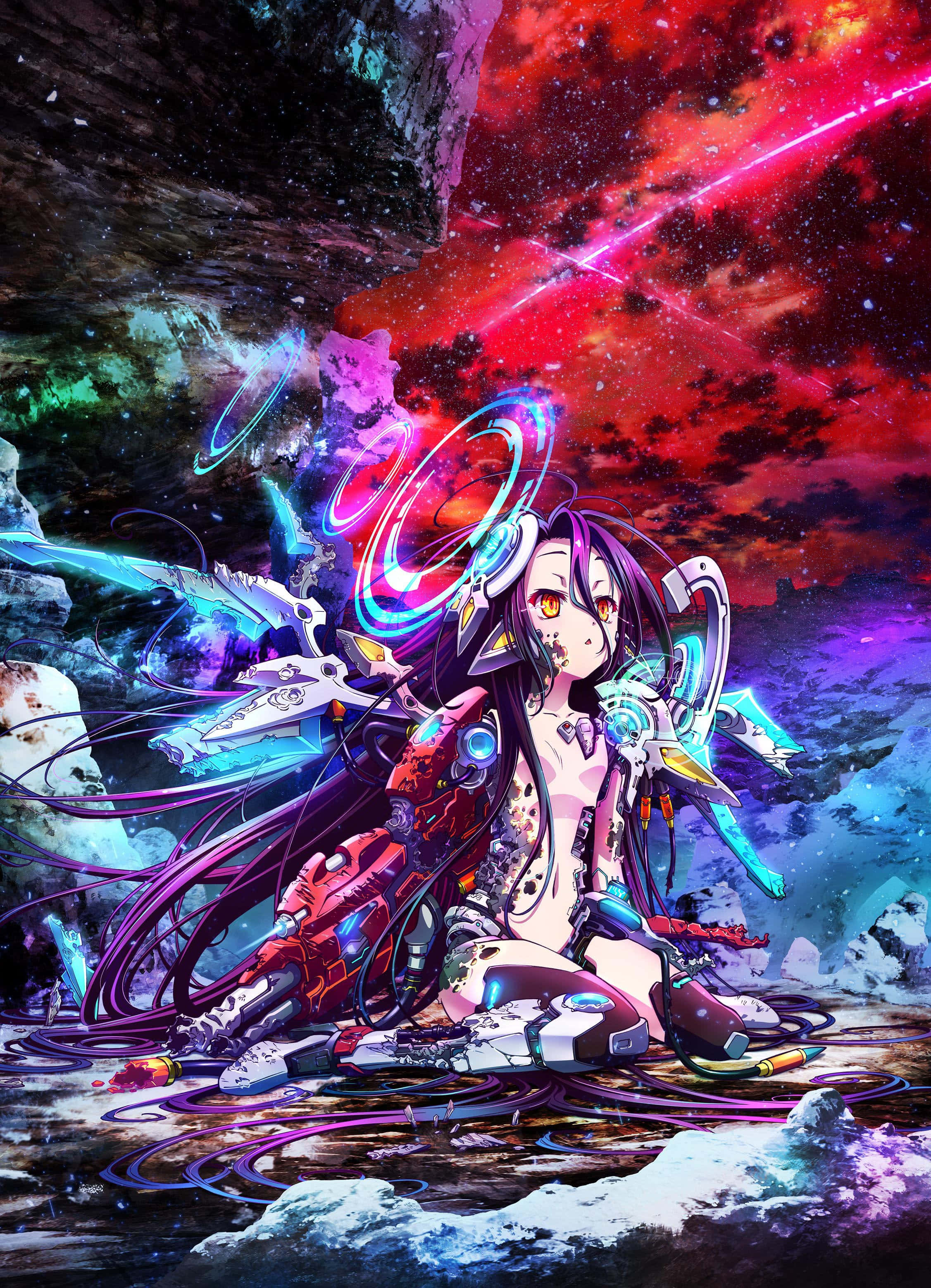 Este hermoso mundo de No Game No Life, donde todo puede suceder. Fondos de pantalla