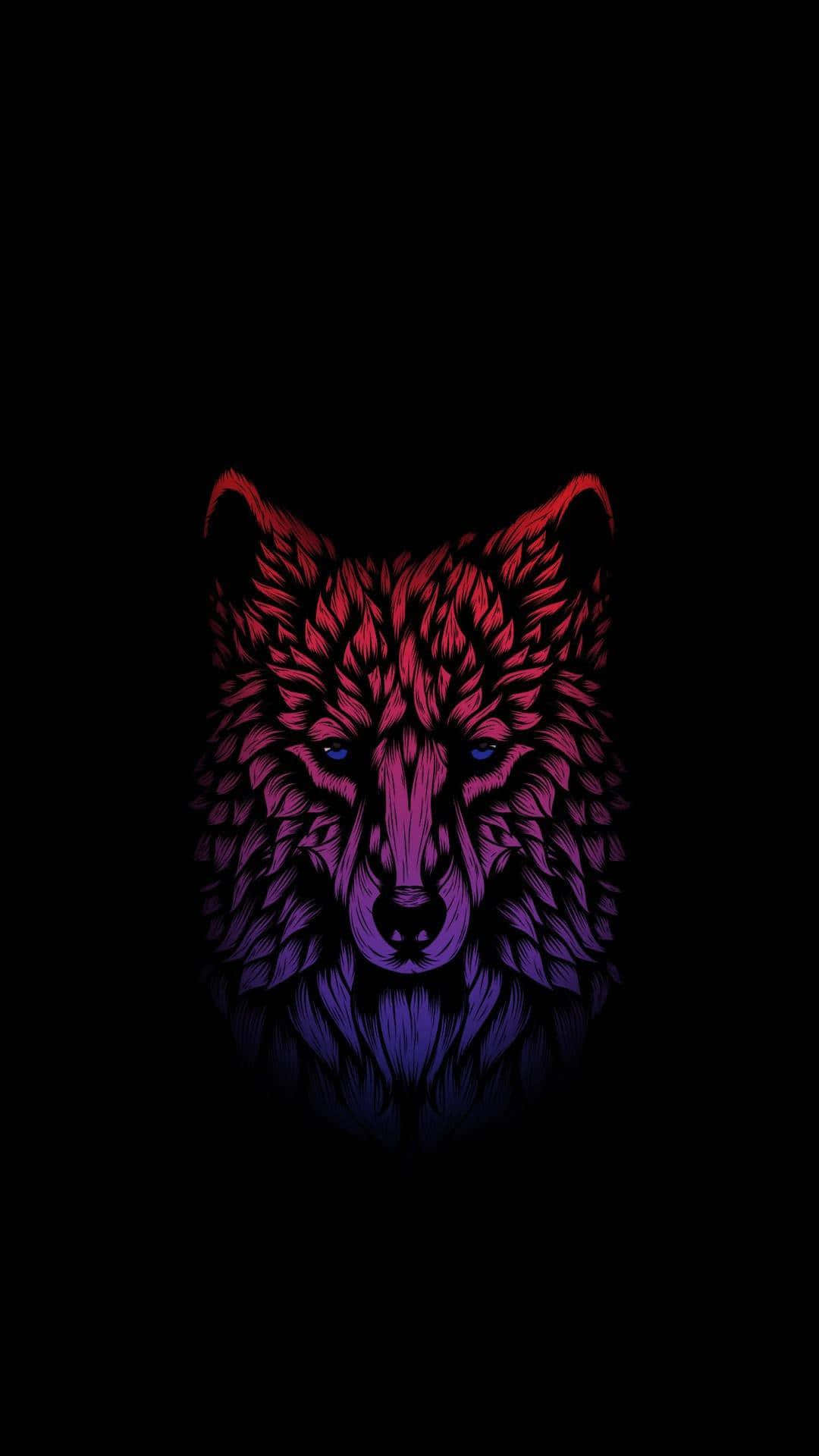 ¡Este lobo super genial está listo para conquistar el mundo! Fondos de pantalla