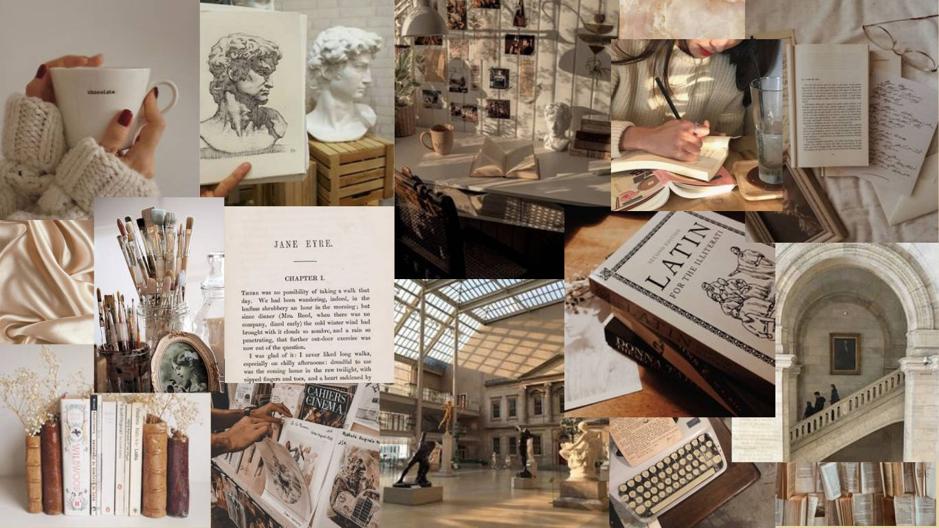 Estética Academia Ligera con Páginas de Libros Fondos de pantalla