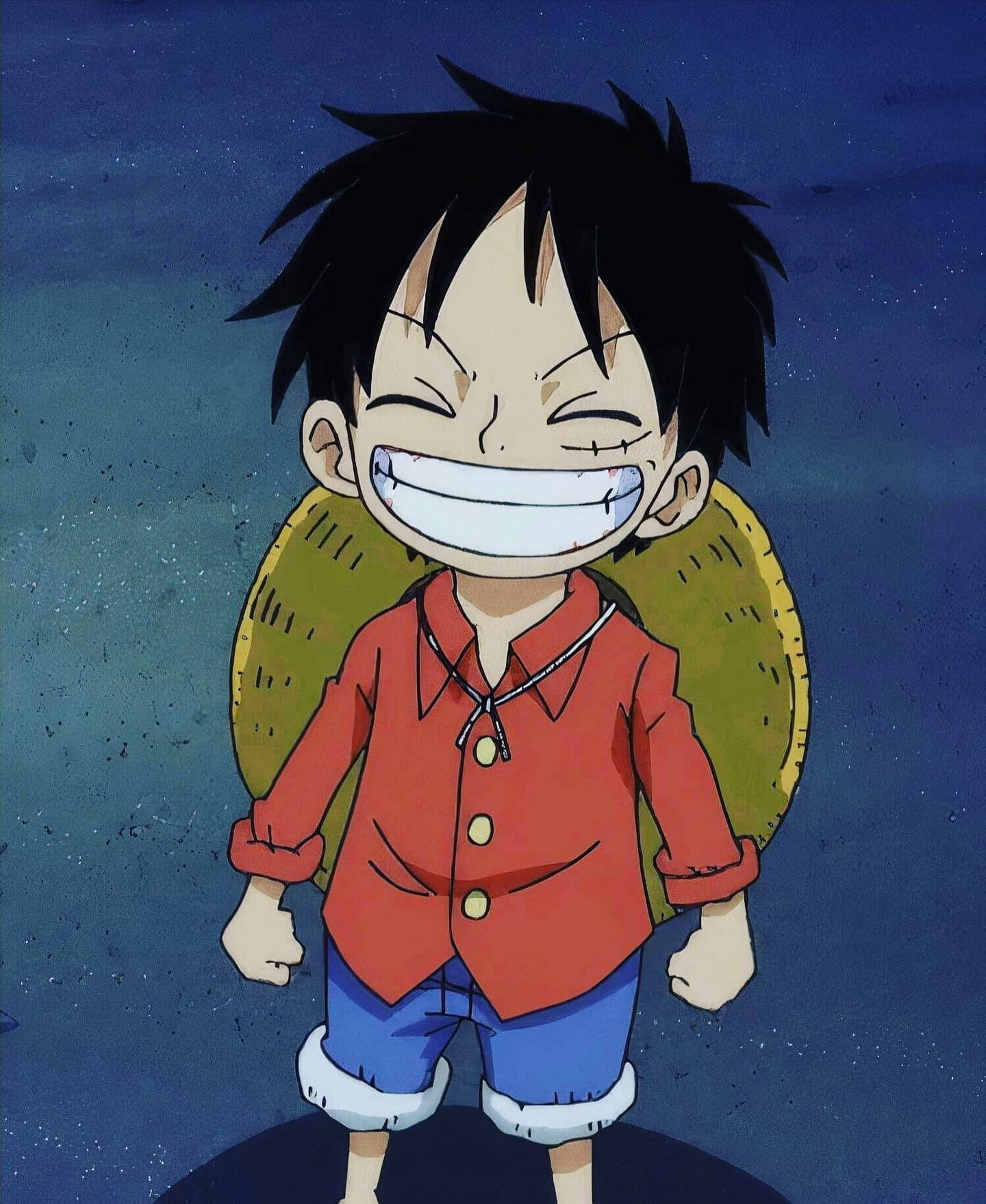 Estética adorable de Luffy joven Fondos de pantalla