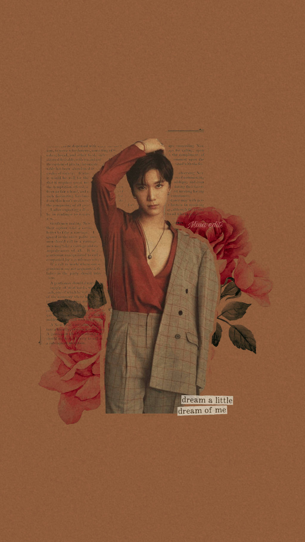 Estética beige de NCT Ten Fondos de pantalla