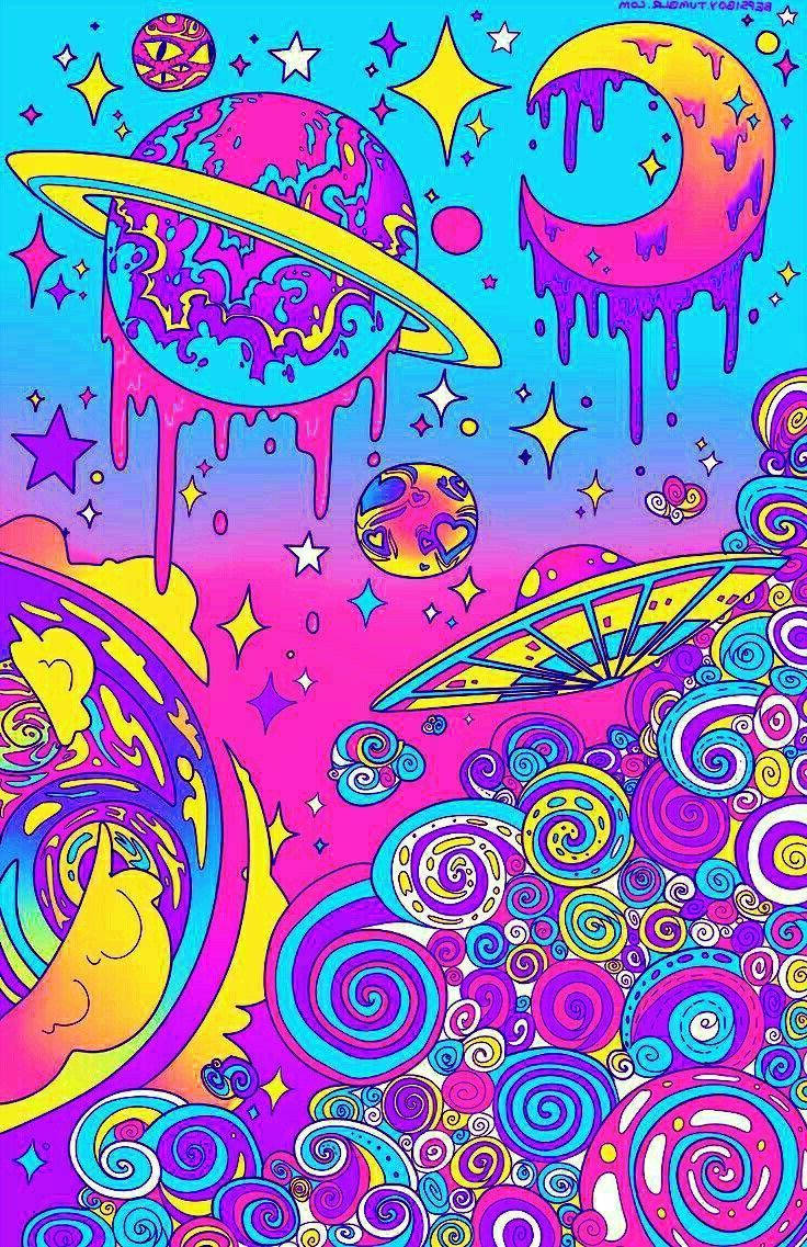Estética Cósmica Psicodélica Fondos de pantalla