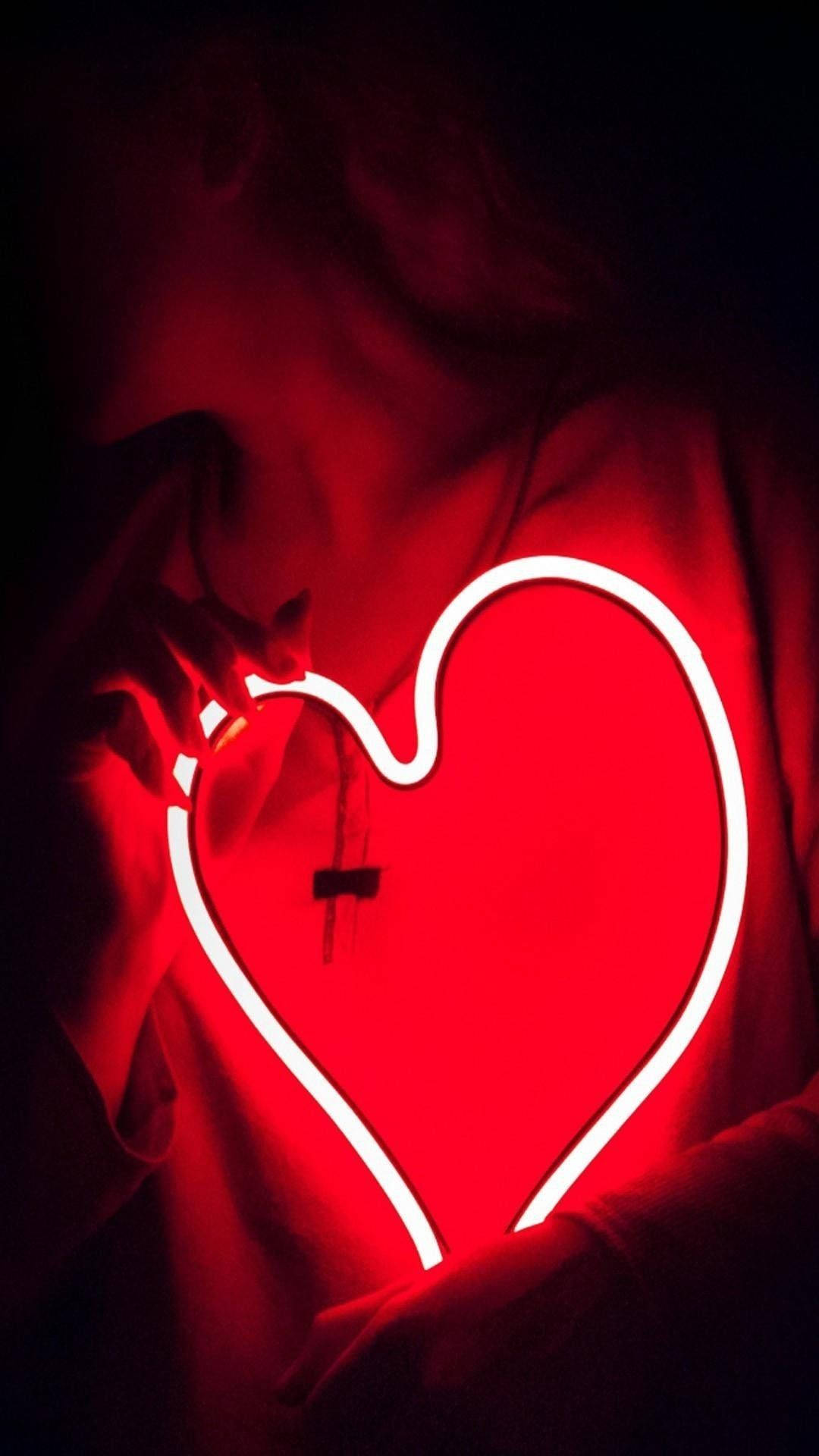 Estética de amor LED Fondos de pantalla