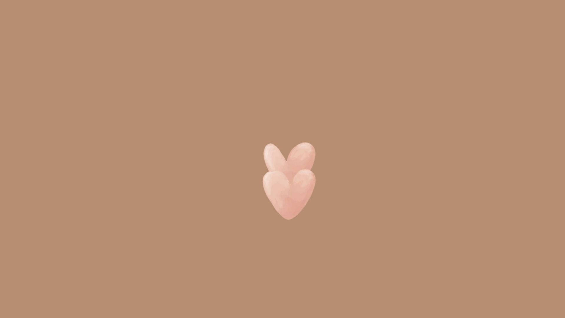 Estética de Amor de Dos Corazones Fondos de pantalla