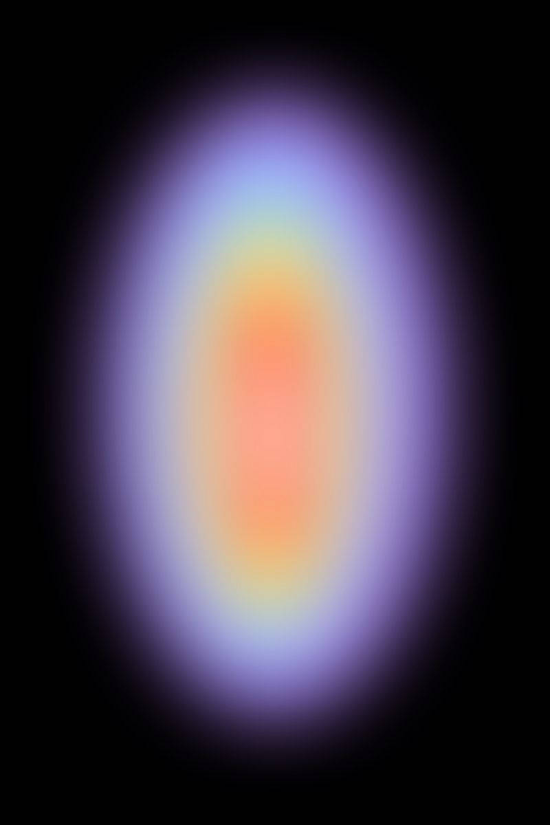 Estética de Aura Negra, Púrpura y Naranja Fondos de pantalla