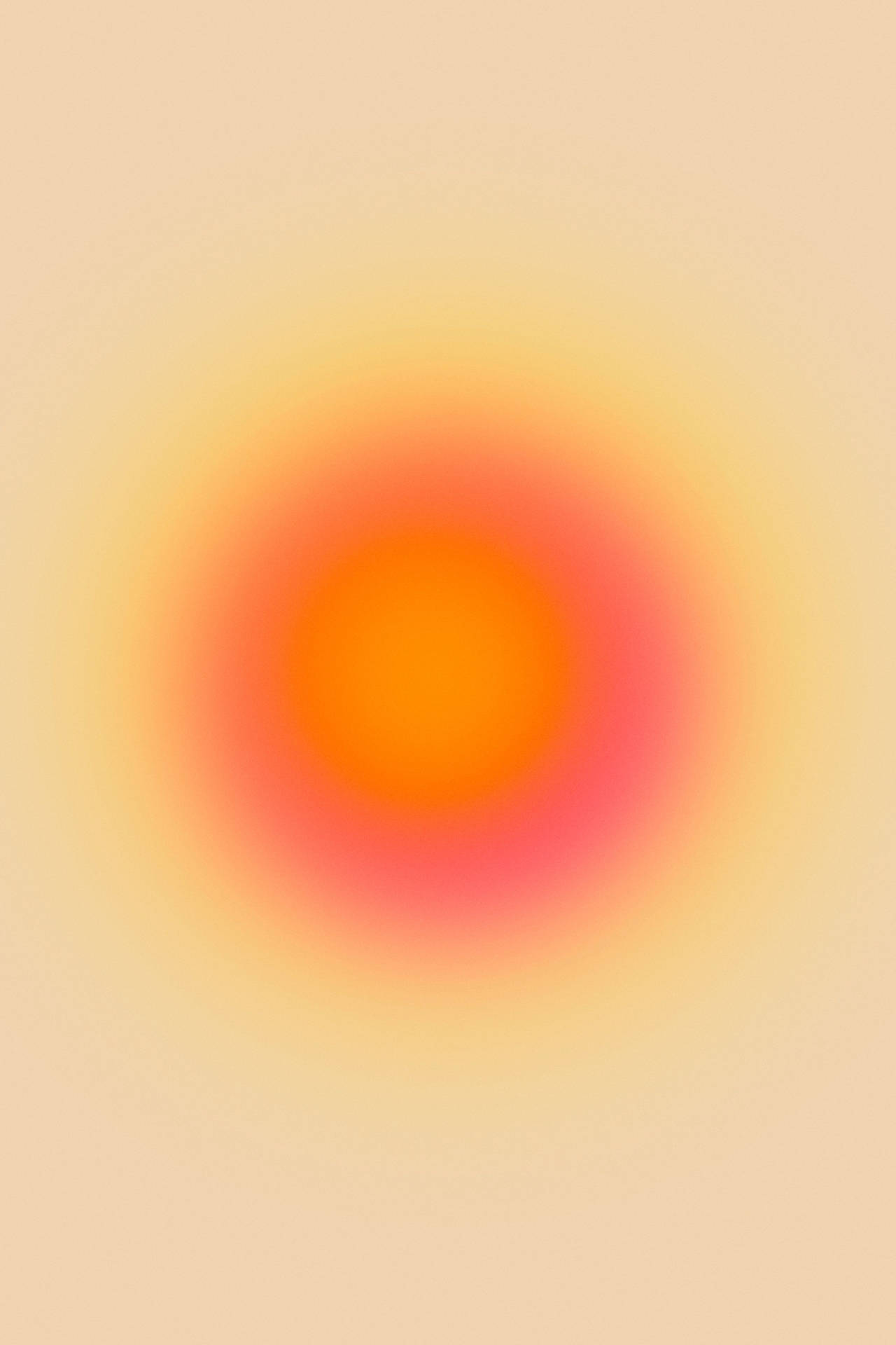 Estética de Aura Amarilla y Naranja Cálida Fondos de pantalla