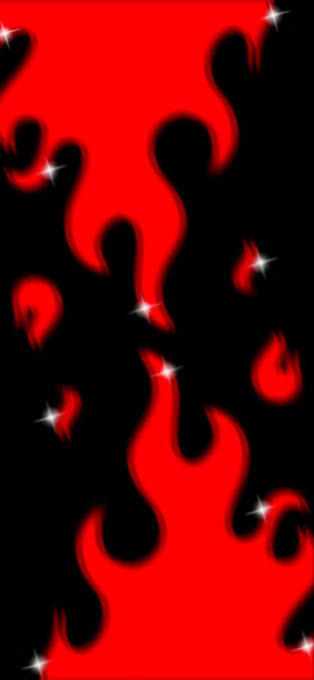 Estética de Fuego Rojo Baddie Fondos de pantalla
