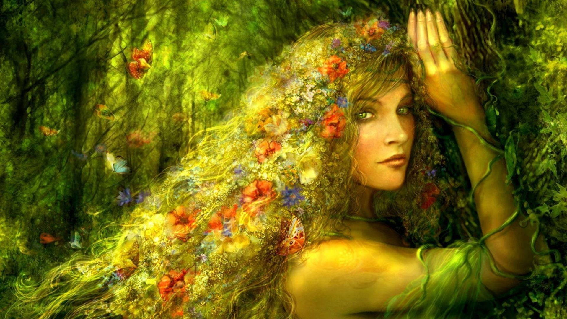 Estética de Hada Majestuosa Fondos de pantalla