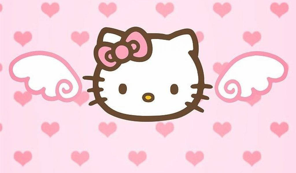 Estética de Hello Kitty Ángel Tierno Fondos de pantalla