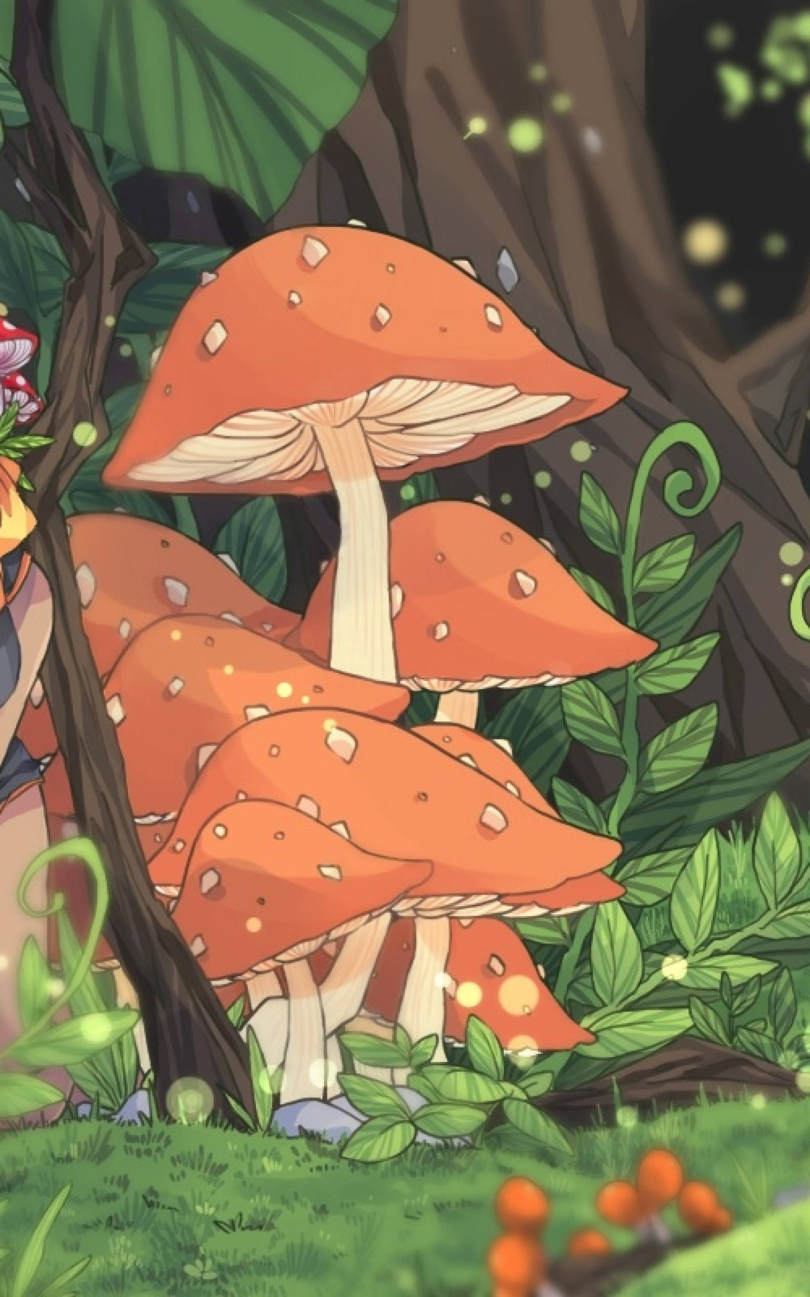 Estética de Hongo Anime Fondos de pantalla