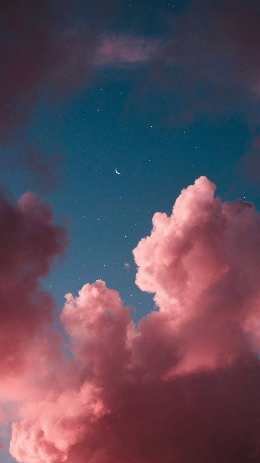 Estética de Luna y Cielo Fondos de pantalla