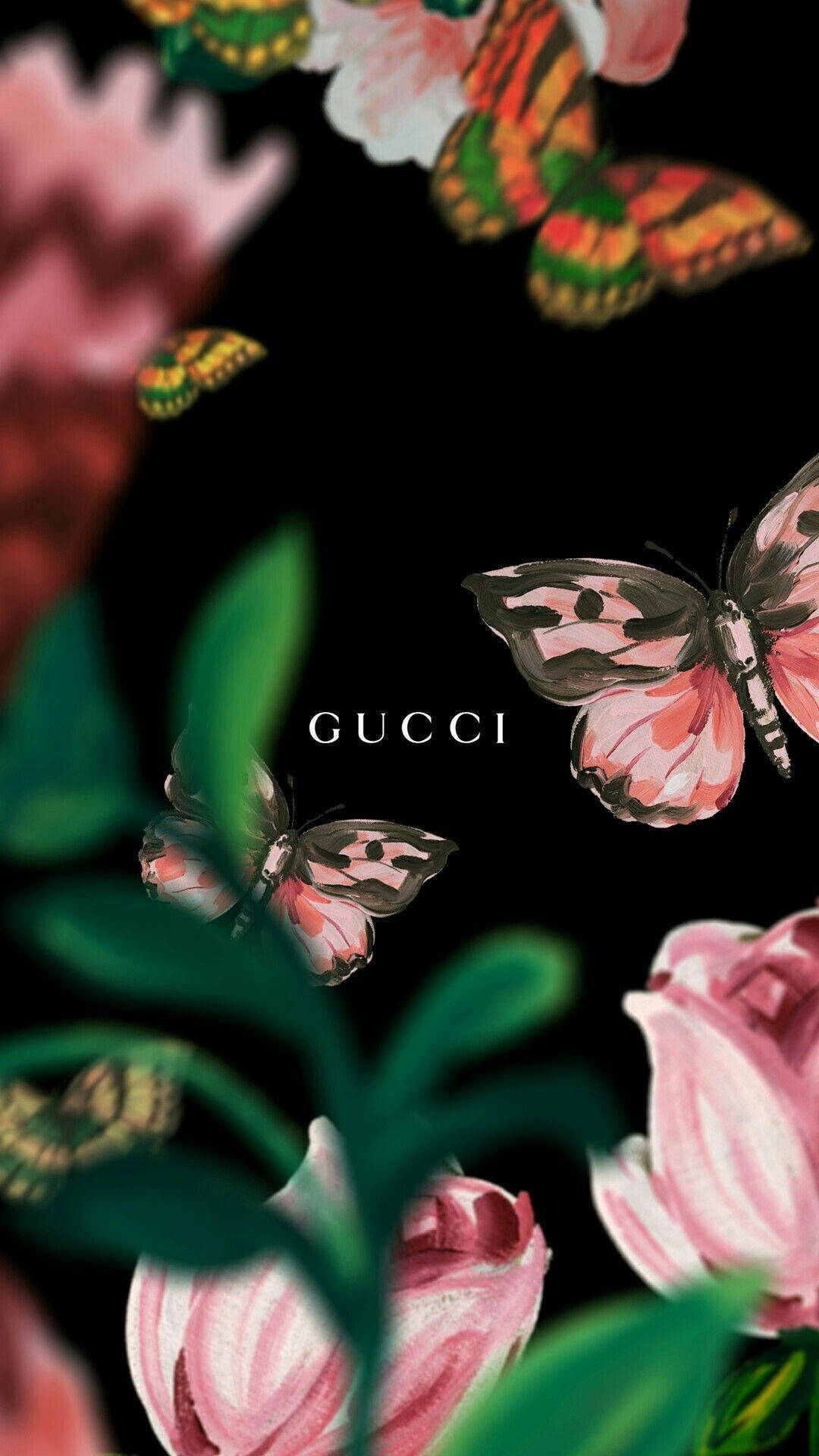 Estética de mariposa Gucci Fondos de pantalla