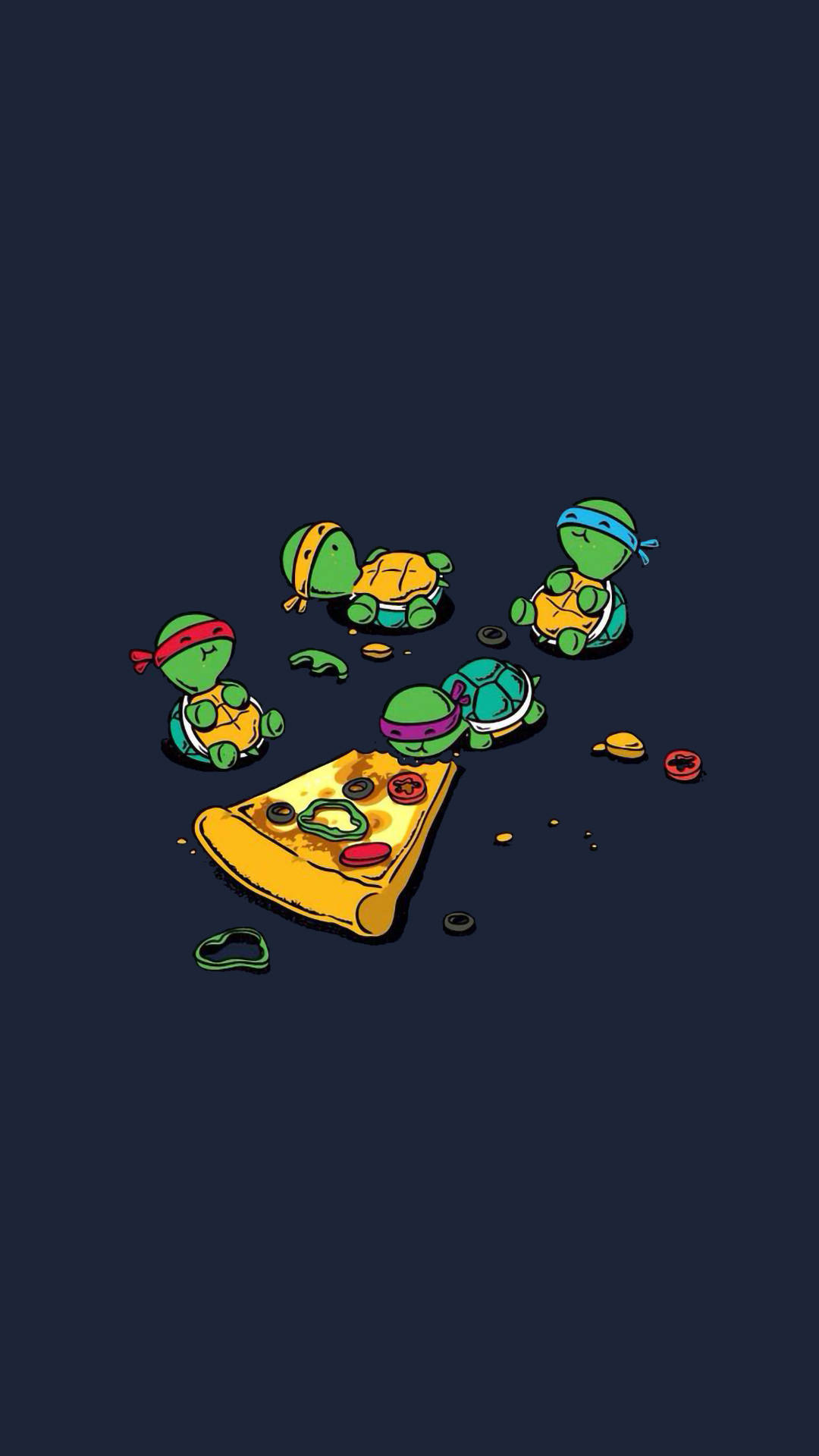 Estética Divertida de las Tortugas Ninja Fondos de pantalla