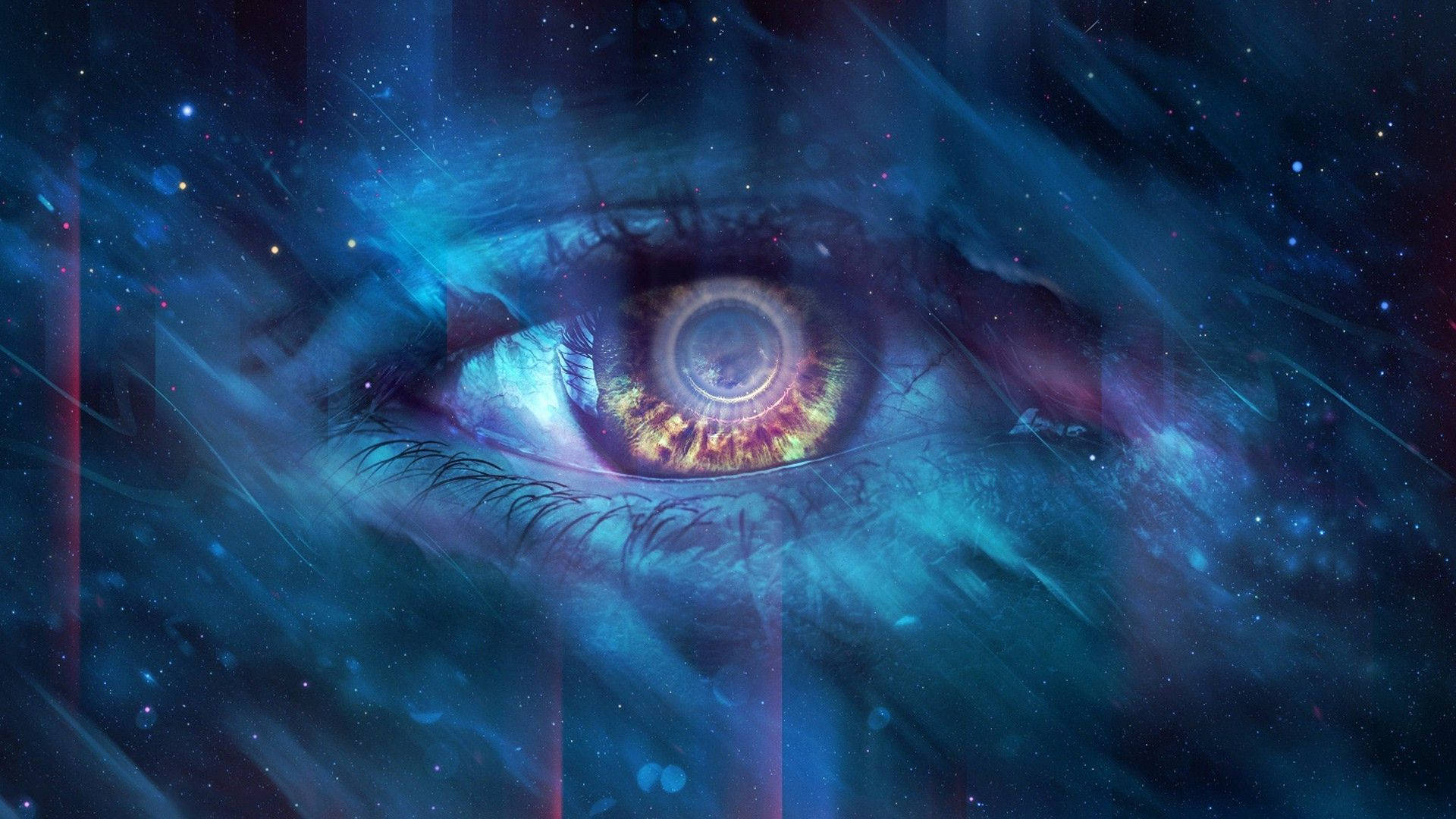 Estética Espiritual del Ojo Fondos de pantalla