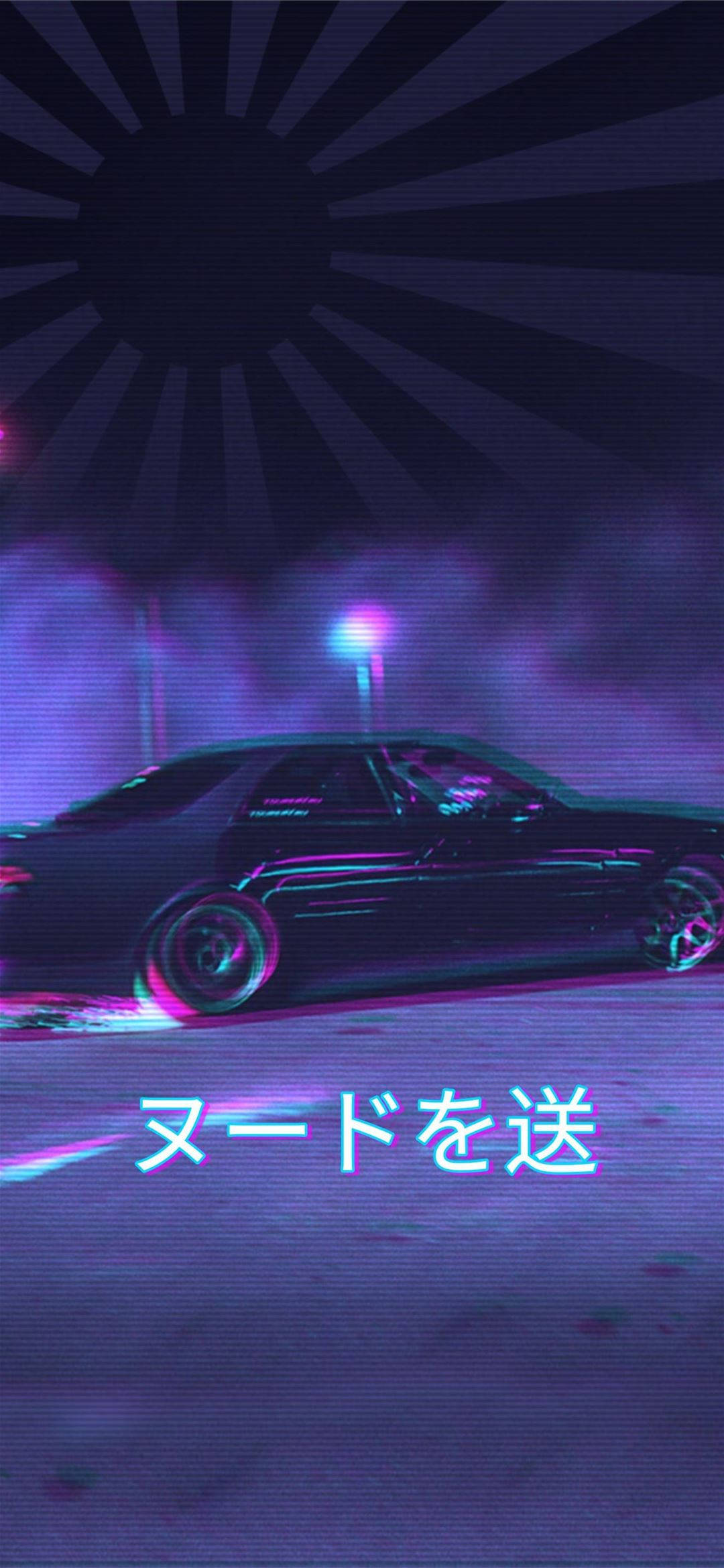 Estética JDM clásica con bandera Fondos de pantalla
