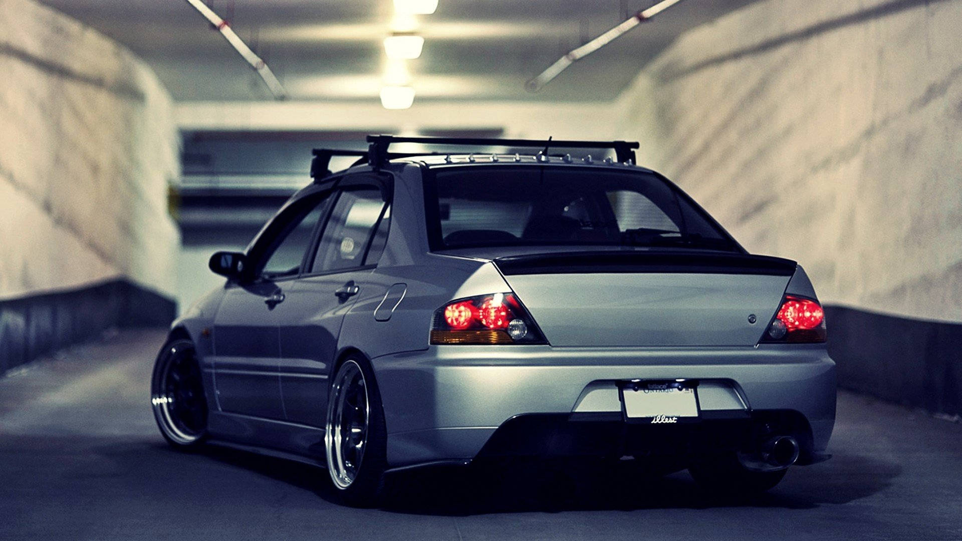 Estética JDM Mitsubishi Lancer Fondos de pantalla