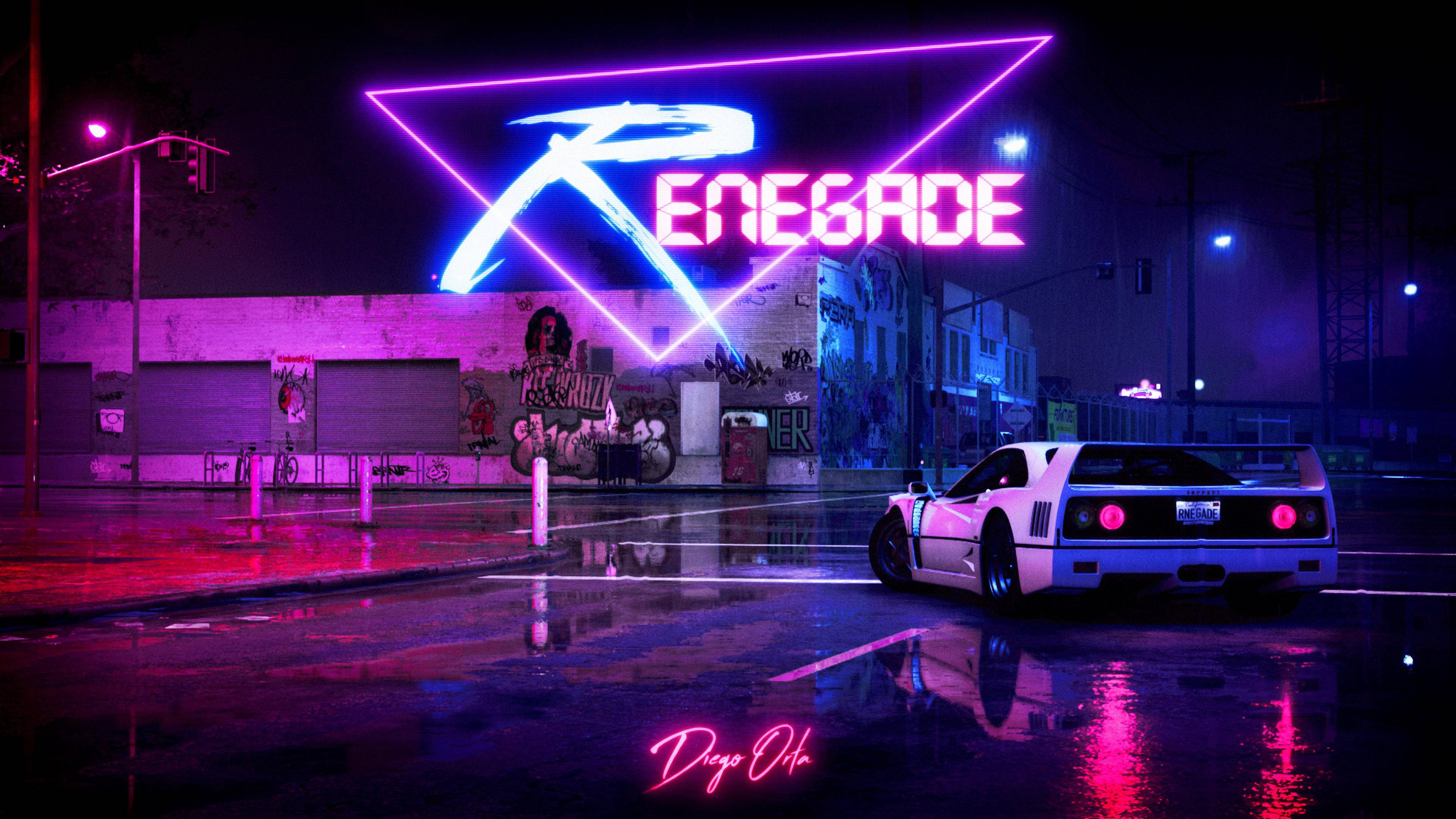 Estética JDM Neon Fría Fondos de pantalla