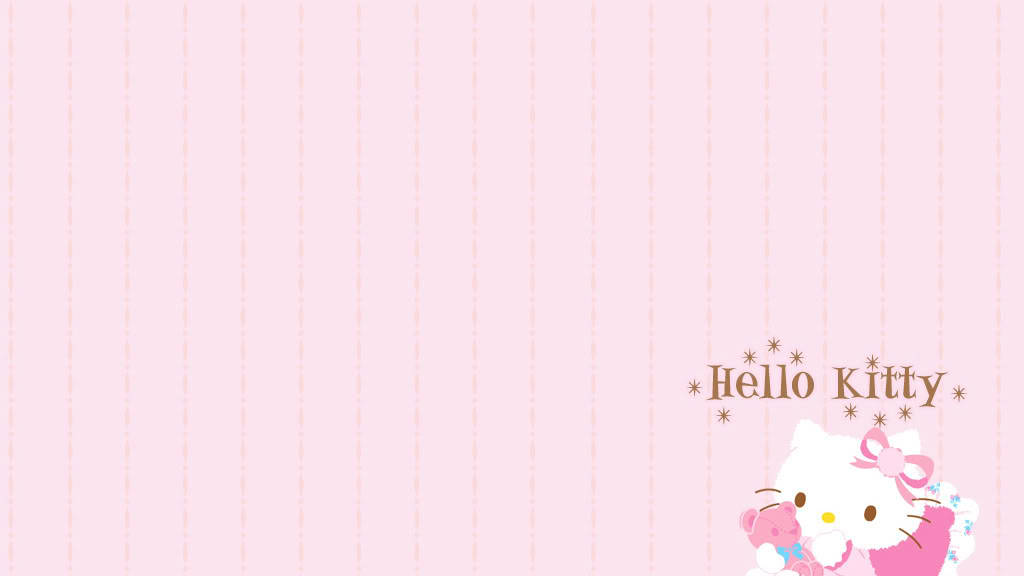 Estética Linda de Hello Kitty Fondos de pantalla