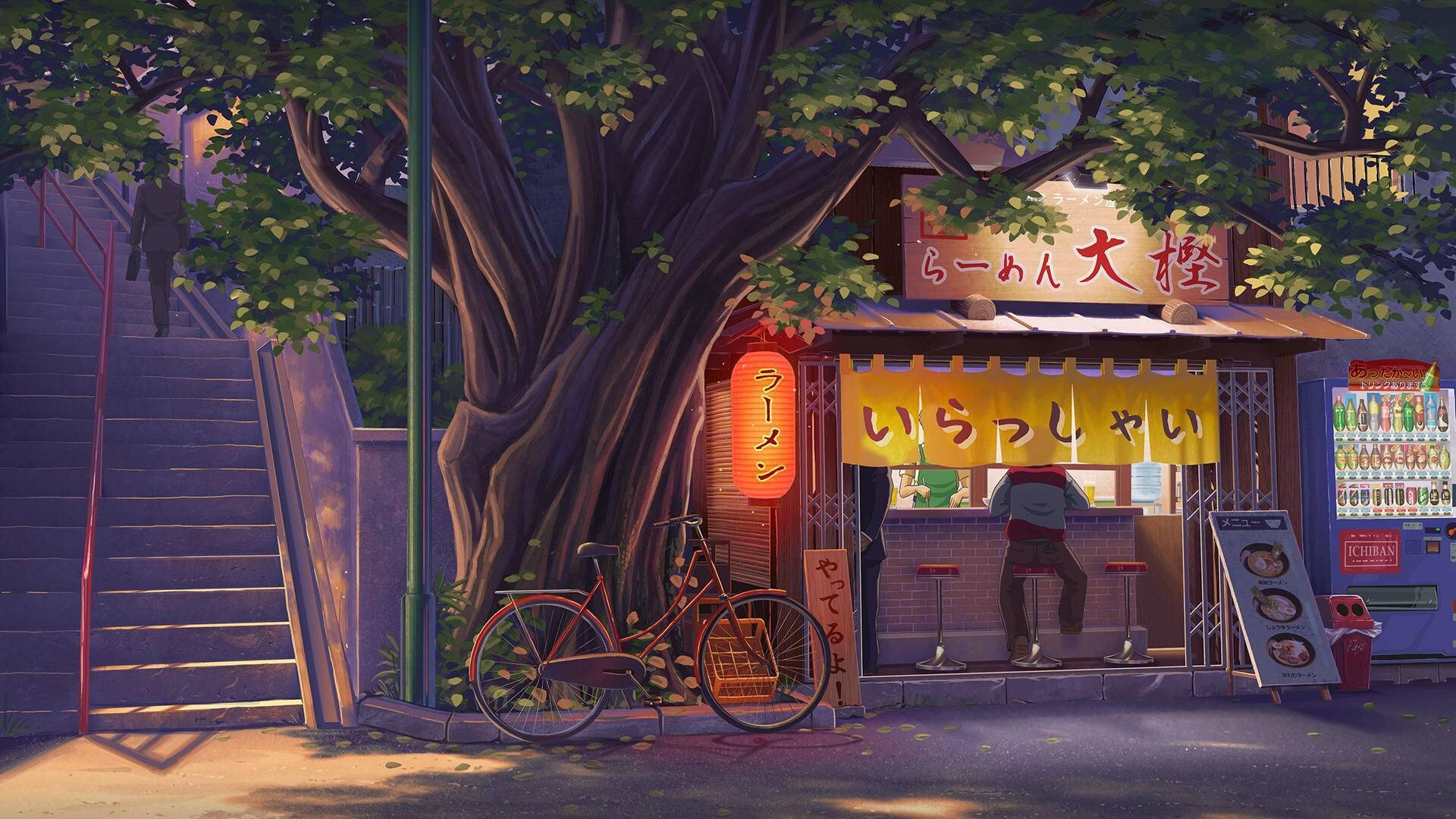 Estética Lofi de tienda de ramen Pinterest Fondos de pantalla