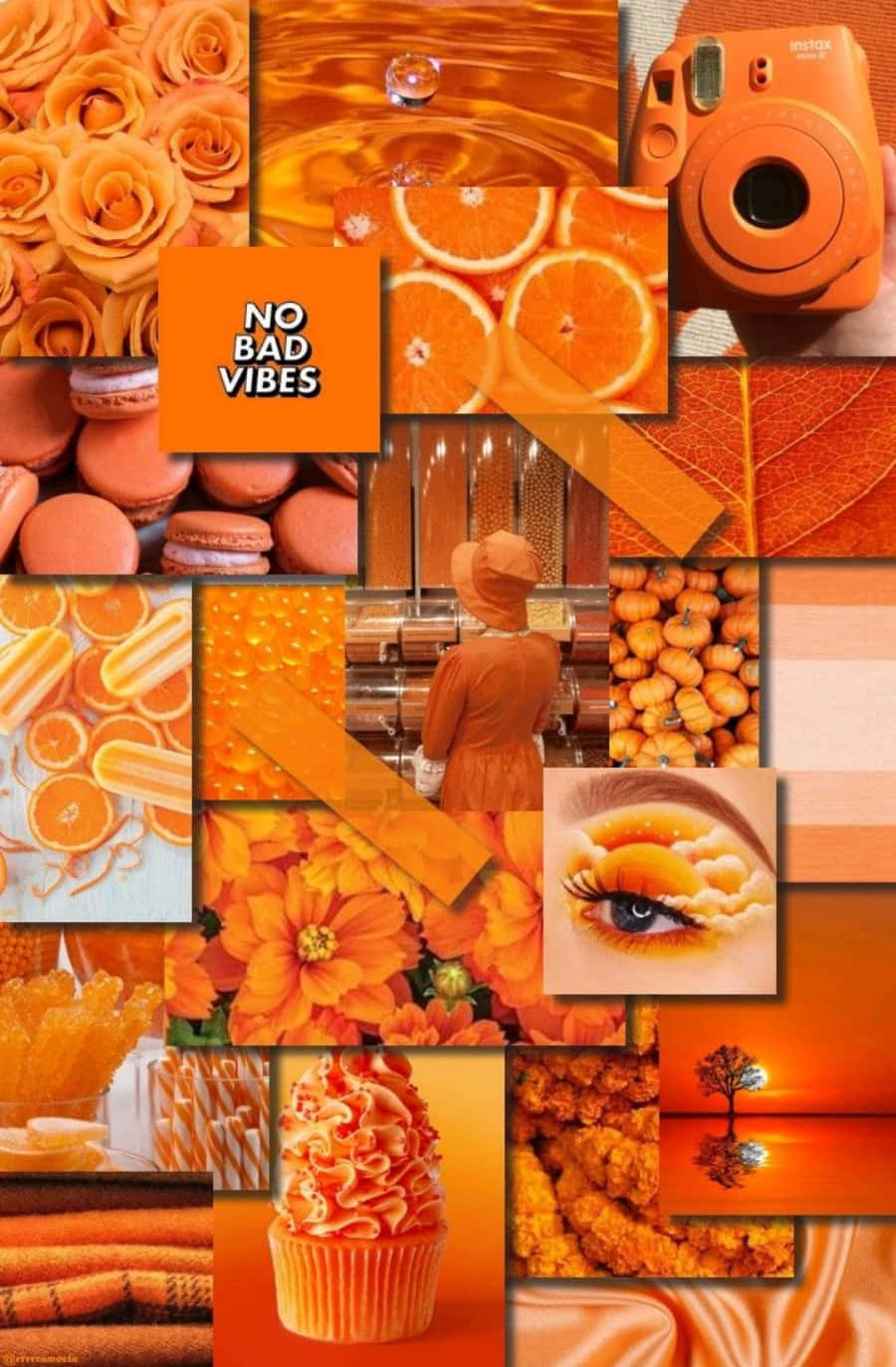Estética Naranja Brillante y Vibrante Fondos de pantalla